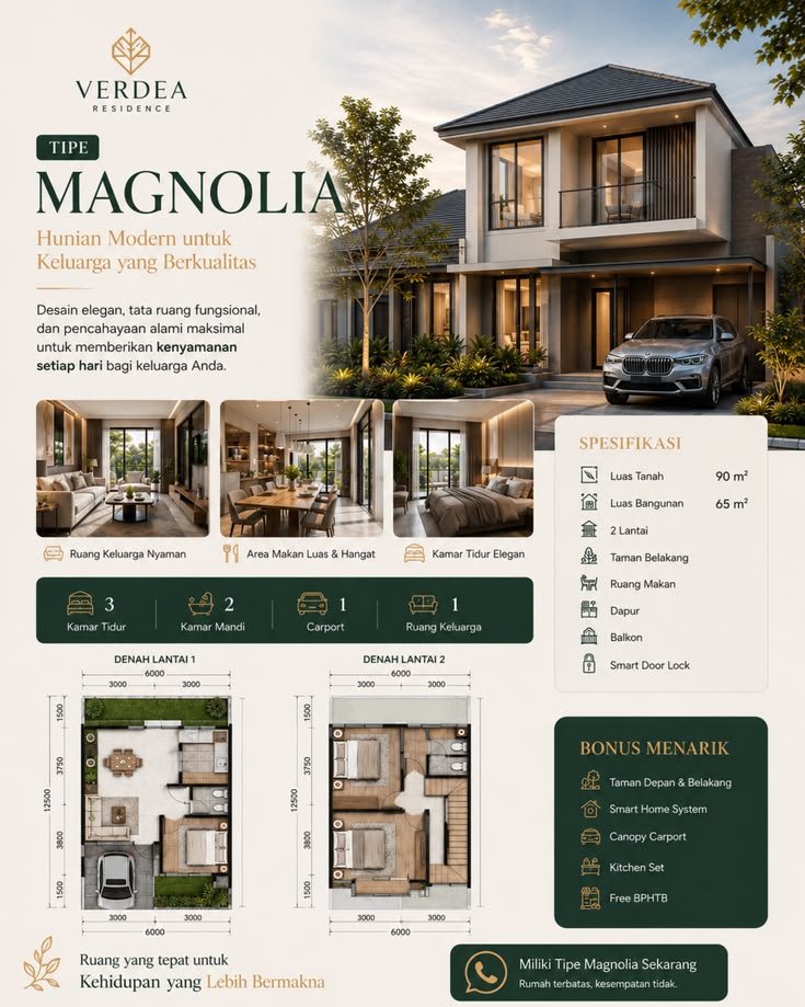 Layout Property Website Modern — tampilan 1